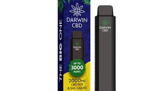 DARWIN THE BIG ONE 2000MG CBD DISPOSABLE VAPE DEVICE 3000 PUFFS